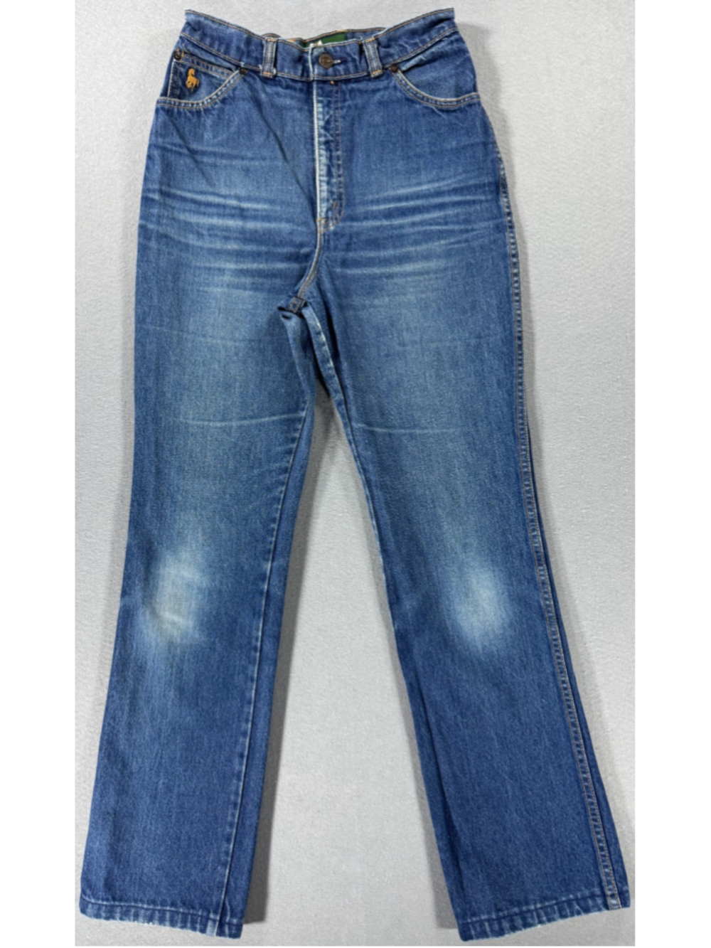 Vintage 80s JC Penney Hunt Club High Rise Bootcut Jeans Made in USA Sz 11/12 (24